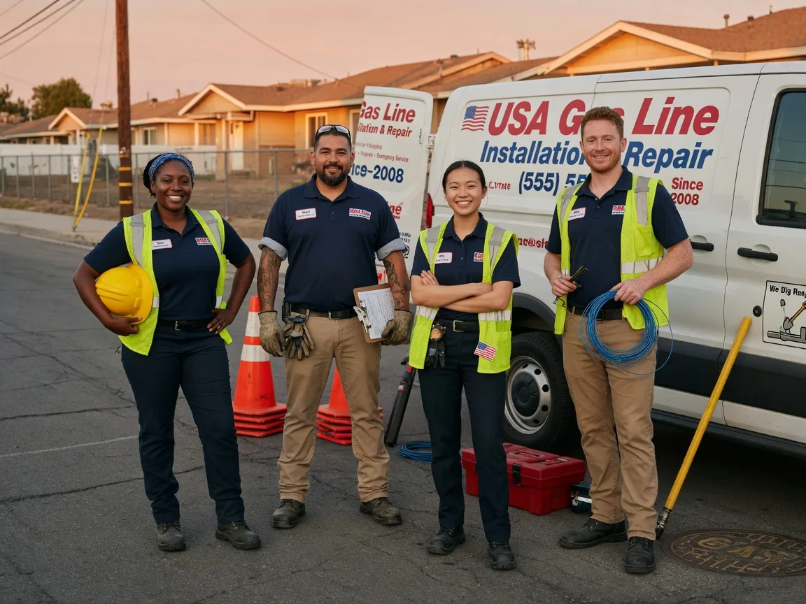 Gas Line Installation company in Salesville, OH